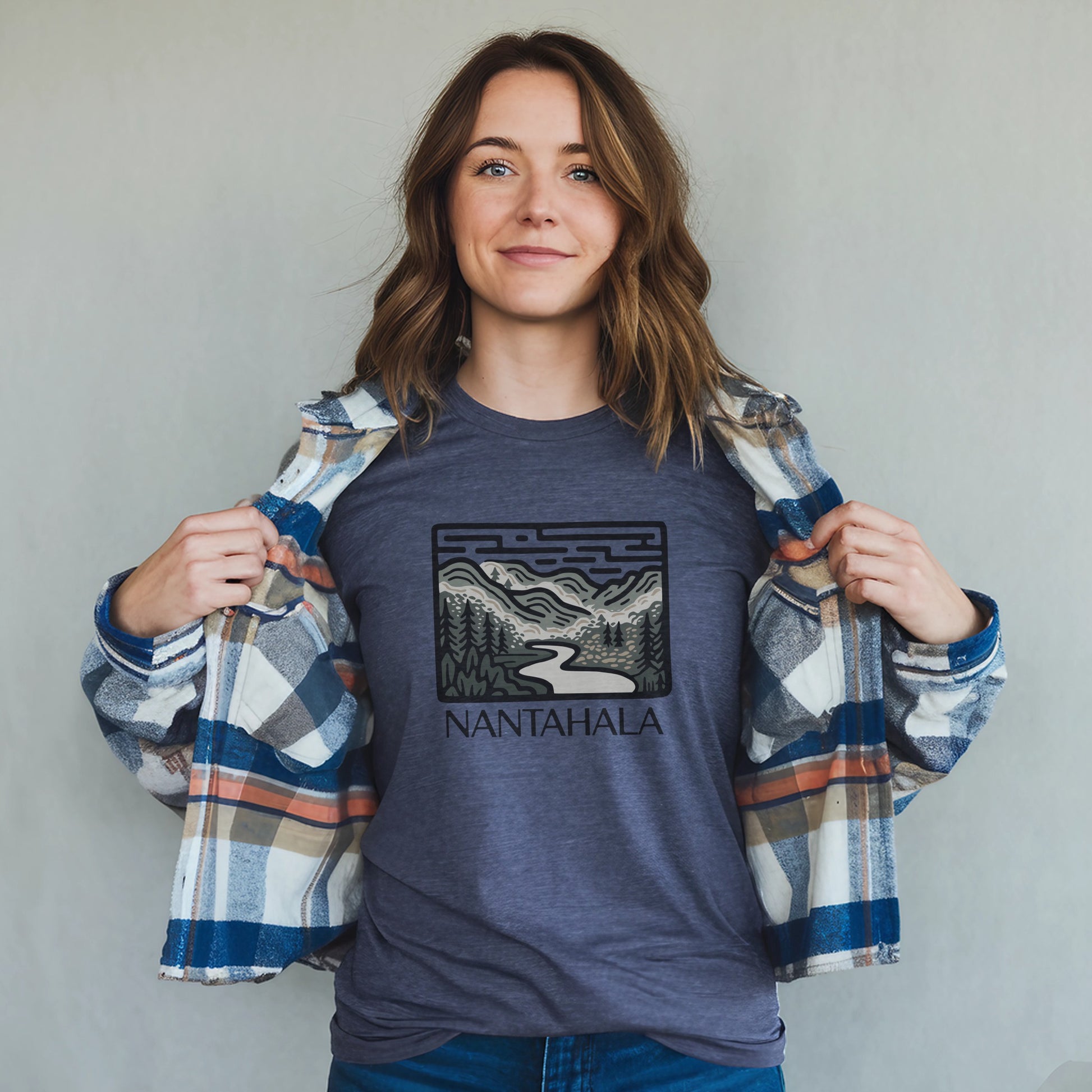 Nantahala National Forest T-Shirt Adventure and Outdoors Themed T-Shirt