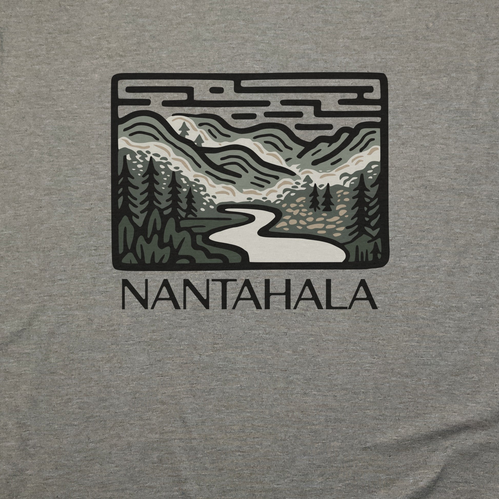 Nantahala National Forest T-Shirt Adventure and Outdoors Themed T-Shirt