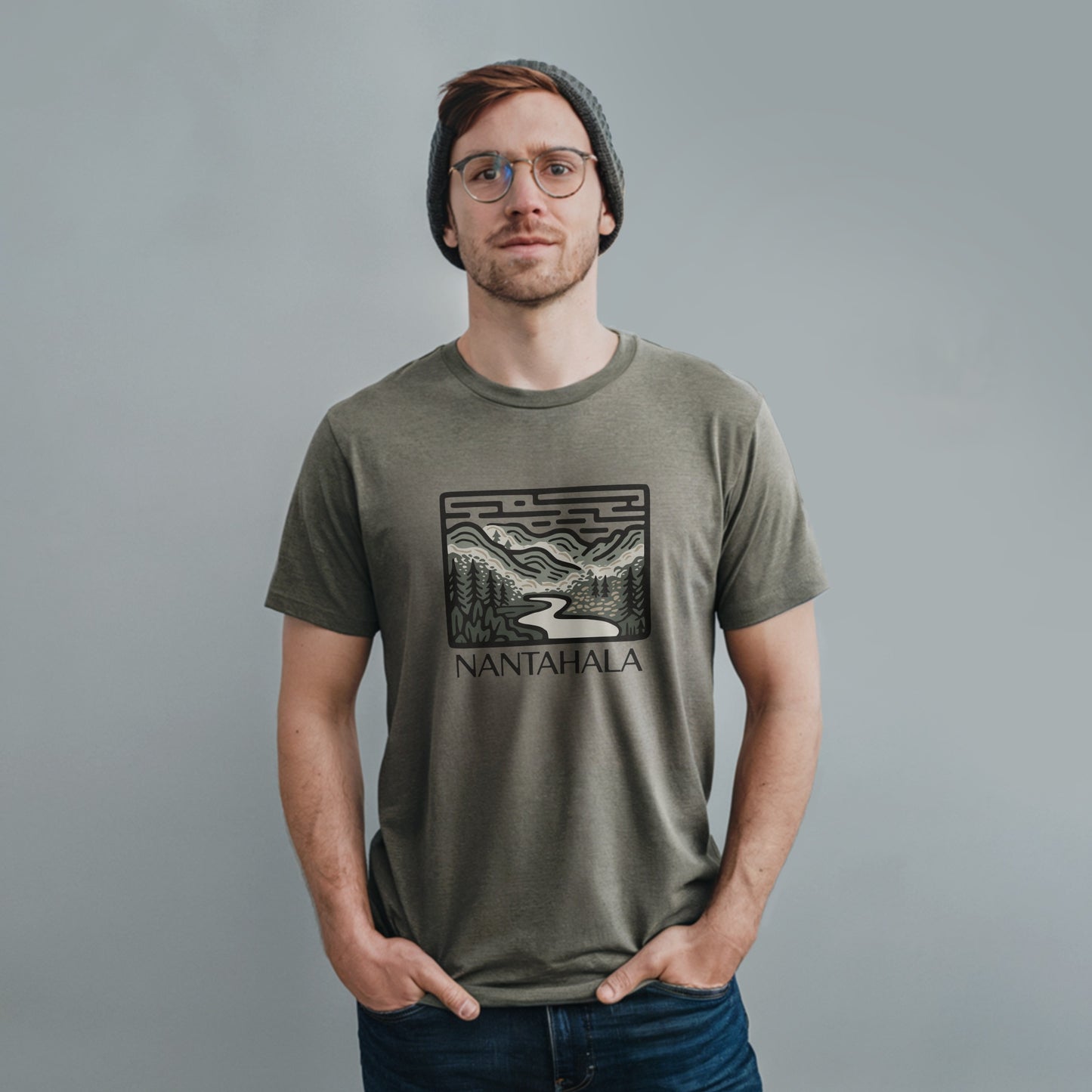 Nantahala National Forest T-Shirt Adventure and Outdoors Themed T-Shirt