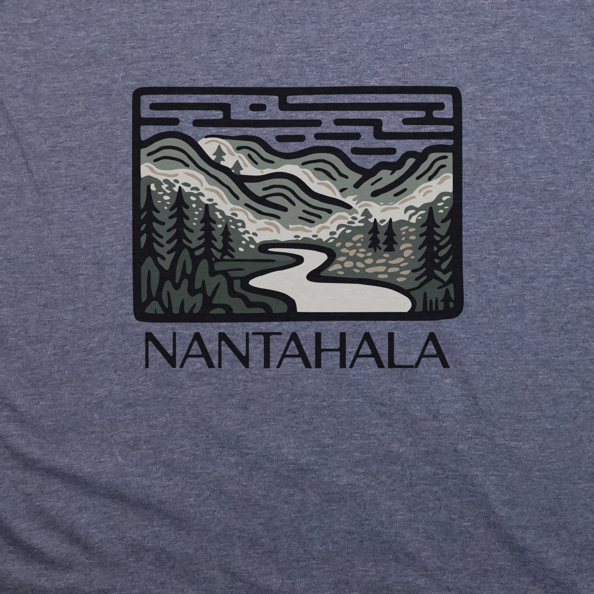 Nantahala National Forest T-Shirt Adventure and Outdoors Themed T-Shirt