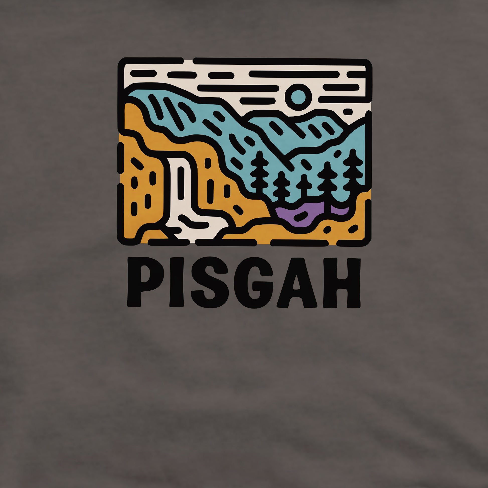 Pisgah National Forest Crewneck Sweatshirt Adventure and Outdoors Themed Sweatshirt