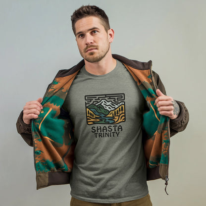 Shasta-Trinity National Forest T-Shirt Adventure and Outdoors Themed T-Shirt