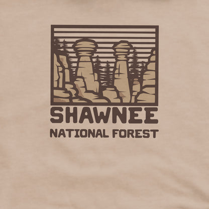 Shawnee National Forest Crewneck Sweatshirt Adventure and Outdoors Themed Sweatshirt
