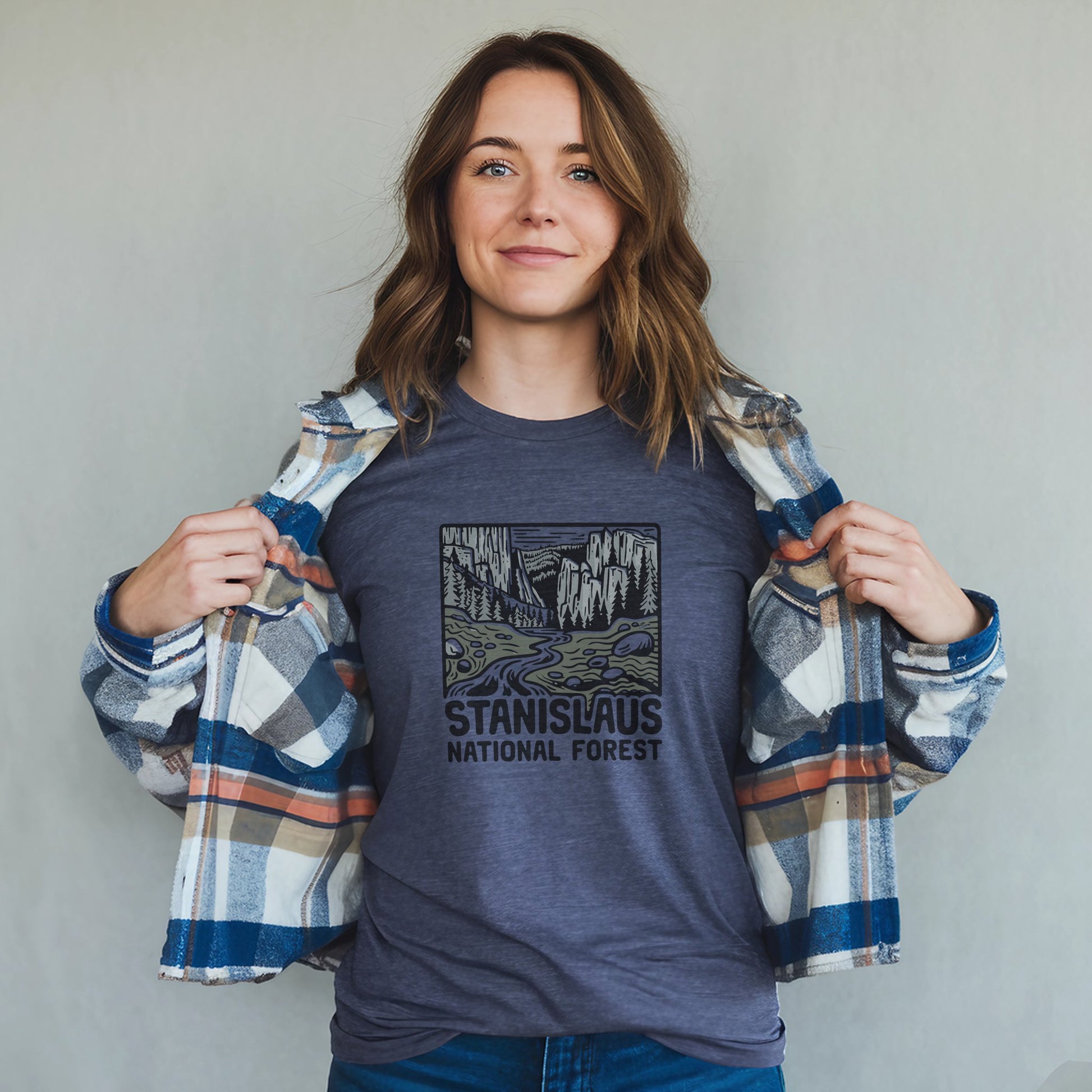 Stanislaus National Forest T-Shirt Adventure and Outdoors Themed T-Shirt