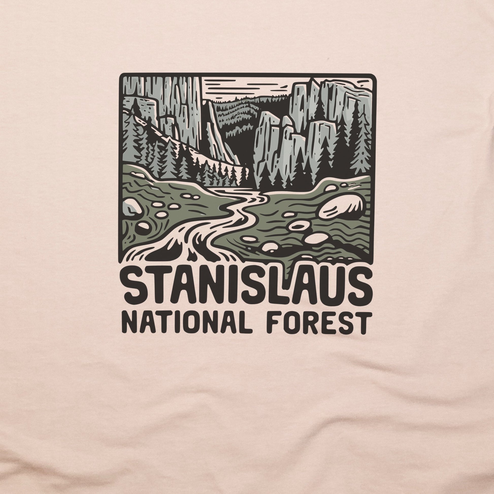 Stanislaus National Forest T-Shirt Adventure and Outdoors Themed T-Shirt