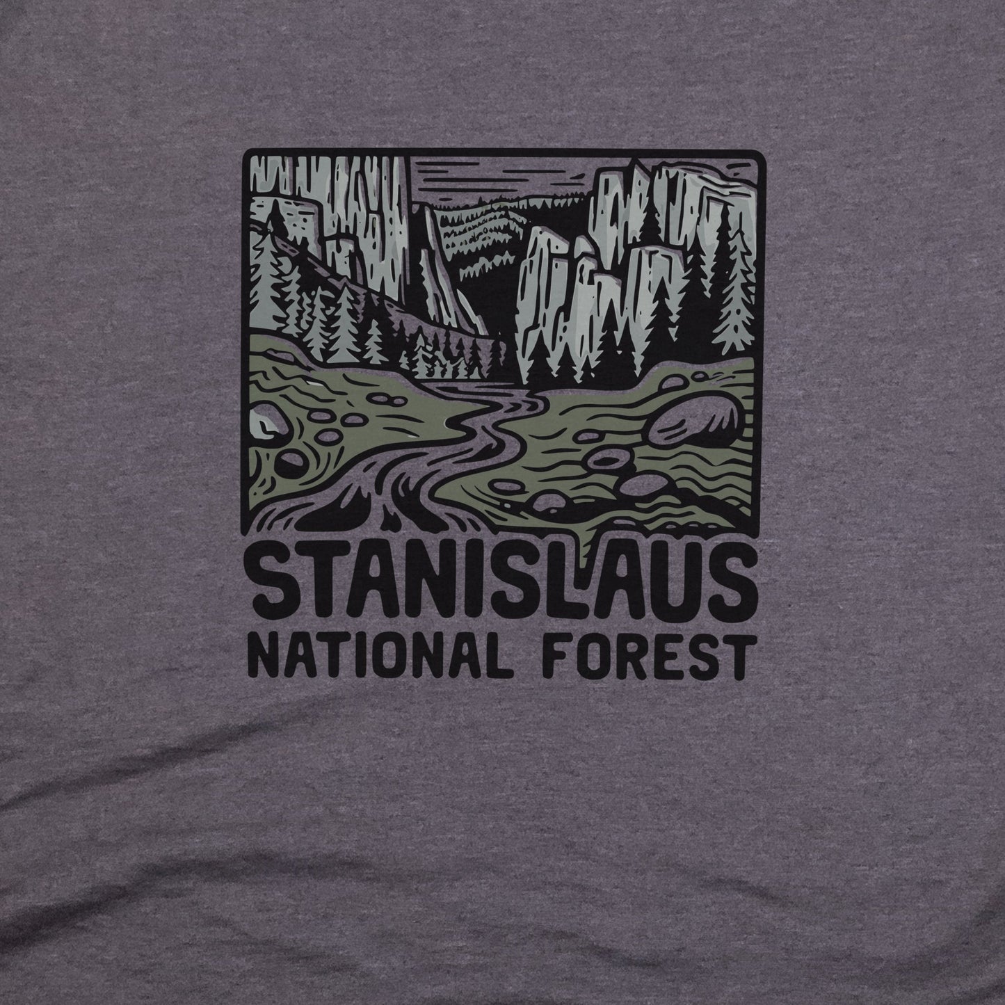 Stanislaus National Forest T-Shirt Adventure and Outdoors Themed T-Shirt