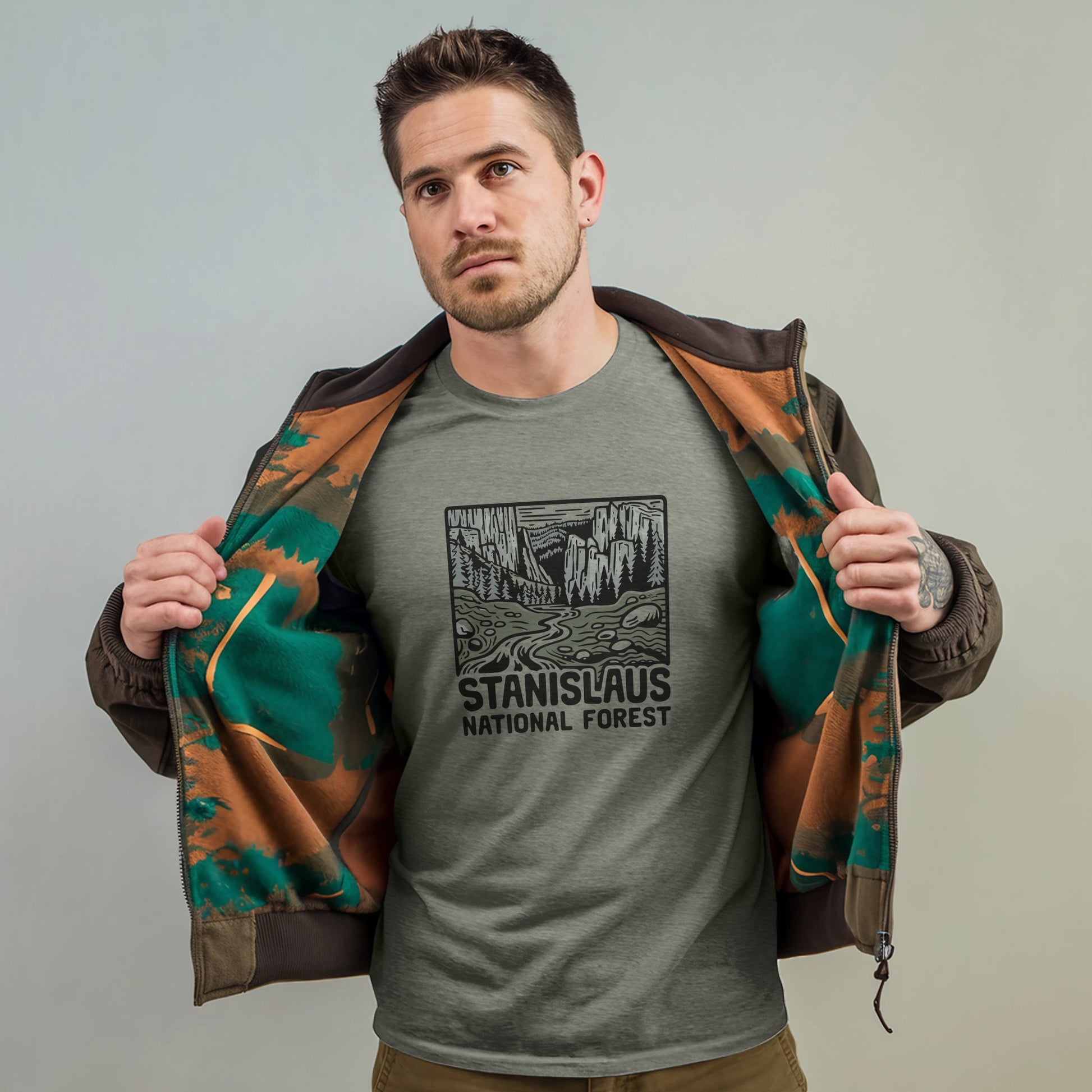 Stanislaus National Forest T-Shirt Adventure and Outdoors Themed T-Shirt