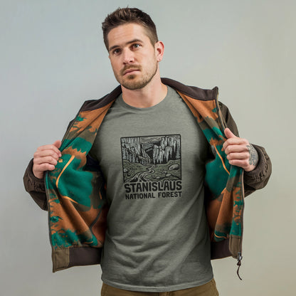 Stanislaus National Forest T-Shirt Adventure and Outdoors Themed T-Shirt