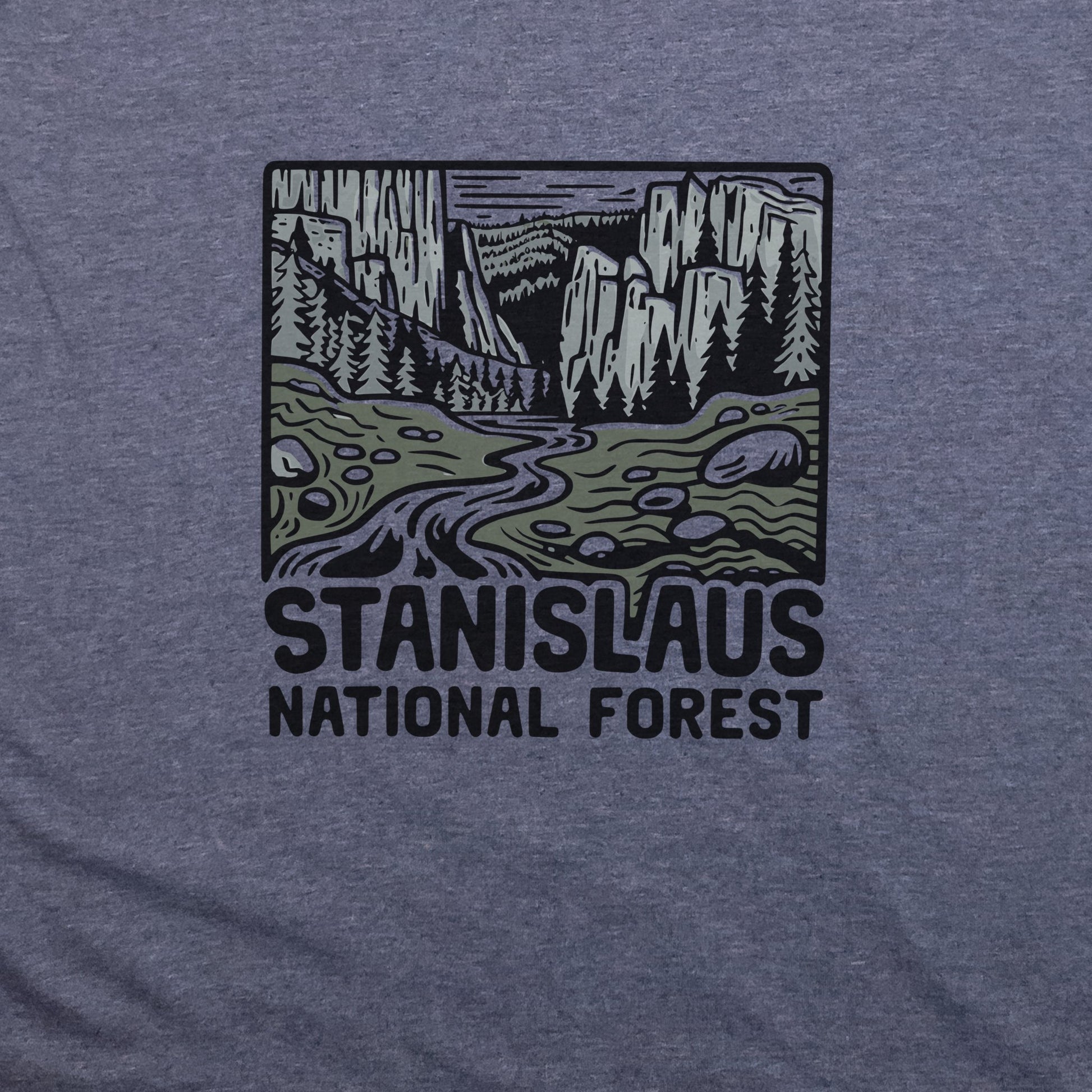 Stanislaus National Forest T-Shirt Adventure and Outdoors Themed T-Shirt