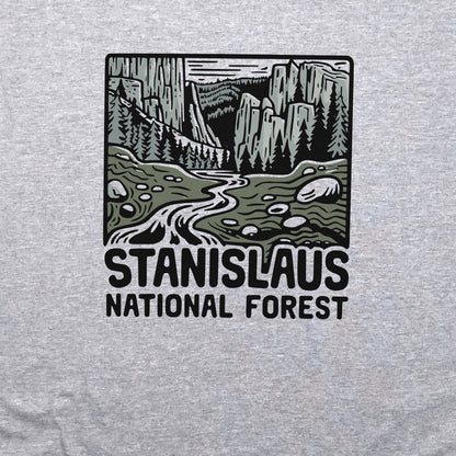 Stanislaus National Forest Crewneck Sweatshirt Adventure and Outdoors Themed Sweatshirt