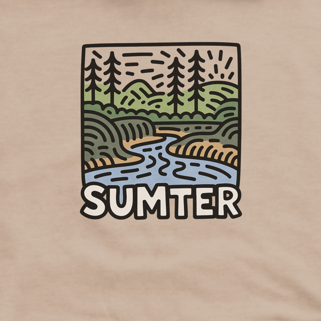 Sumter National Forest Hoodie Adventure and Outdoors Themed Hoodie