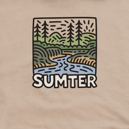 Sumter National Forest Hoodie Adventure and Outdoors Themed Hoodie