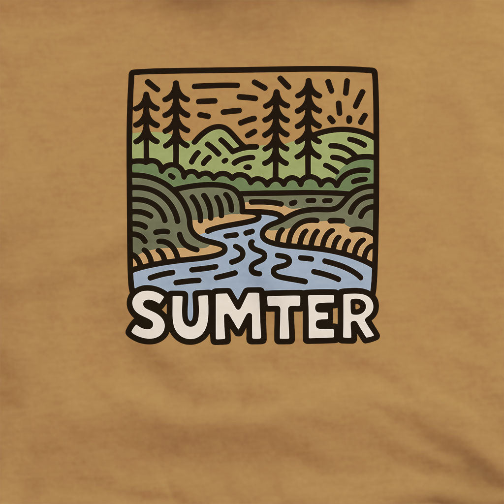 Sumter National Forest Hoodie Adventure and Outdoors Themed Hoodie