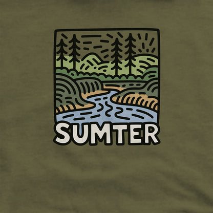 Sumter National Forest Hoodie Adventure and Outdoors Themed Hoodie