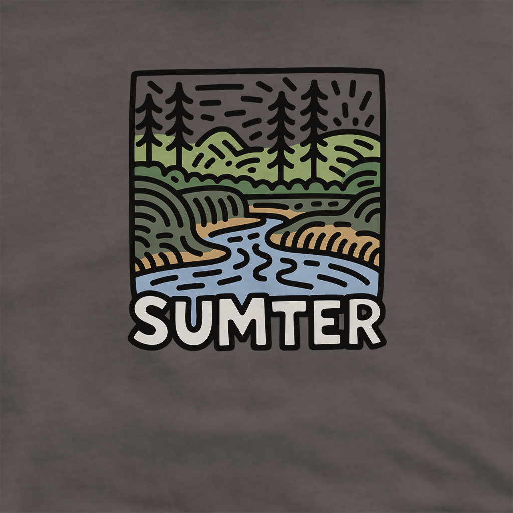 Sumter National Forest Hoodie Adventure and Outdoors Themed Hoodie