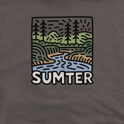 Sumter National Forest Hoodie Adventure and Outdoors Themed Hoodie