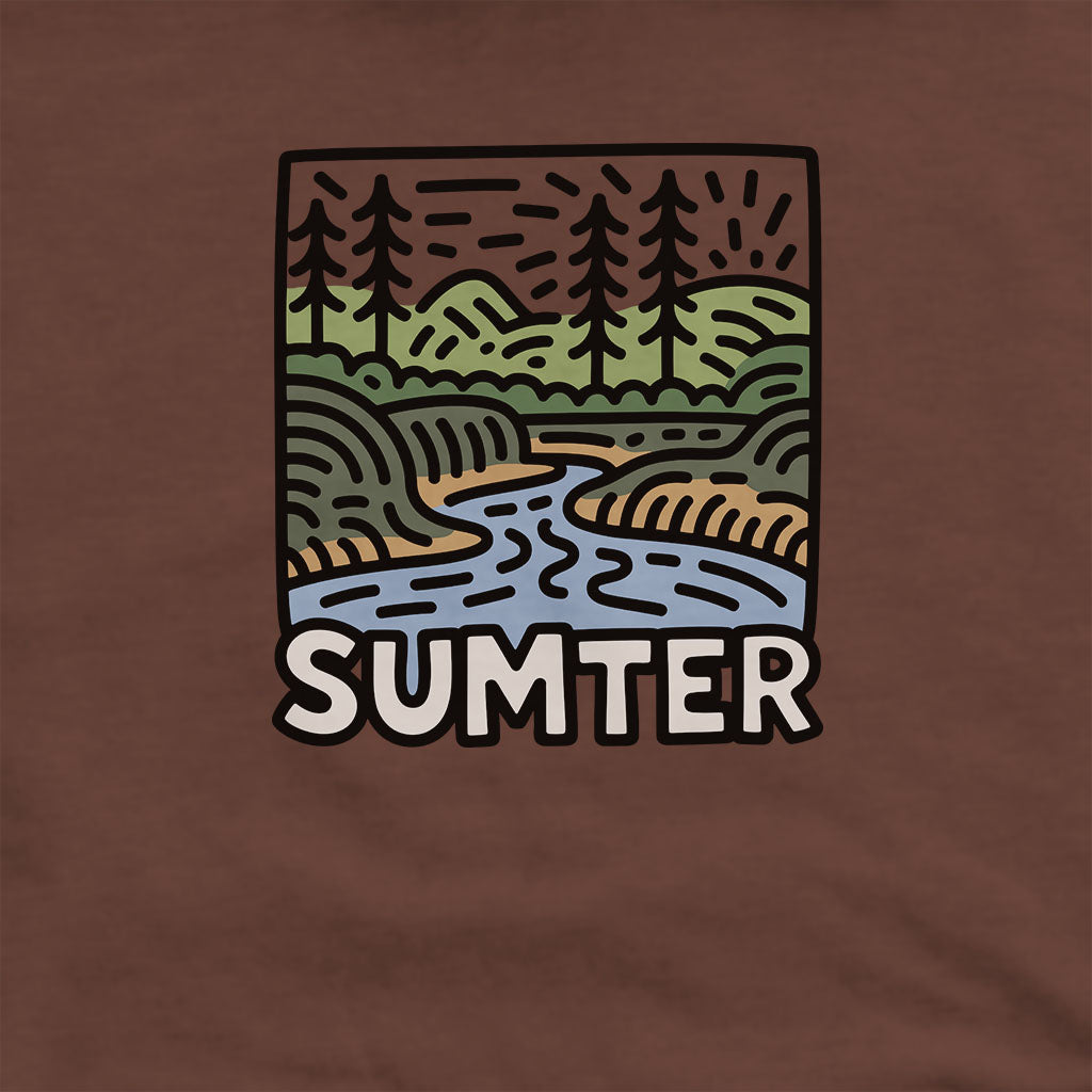 Sumter National Forest Hoodie Adventure and Outdoors Themed Hoodie