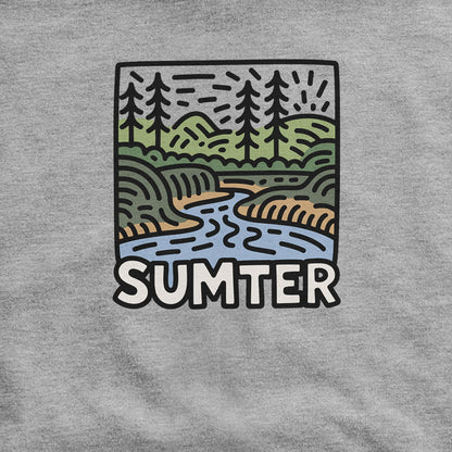 Sumter National Forest Hoodie Adventure and Outdoors Themed Hoodie