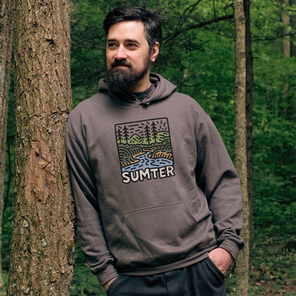 Sumter National Forest Hoodie Adventure and Outdoors Themed Hoodie