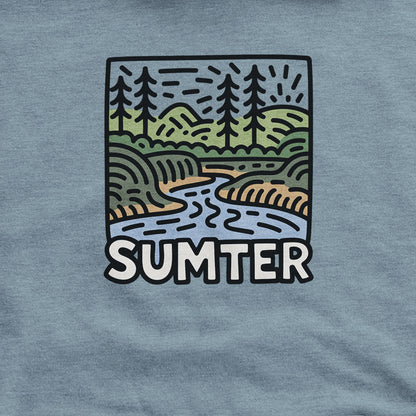 Sumter National Forest Hoodie Adventure and Outdoors Themed Hoodie
