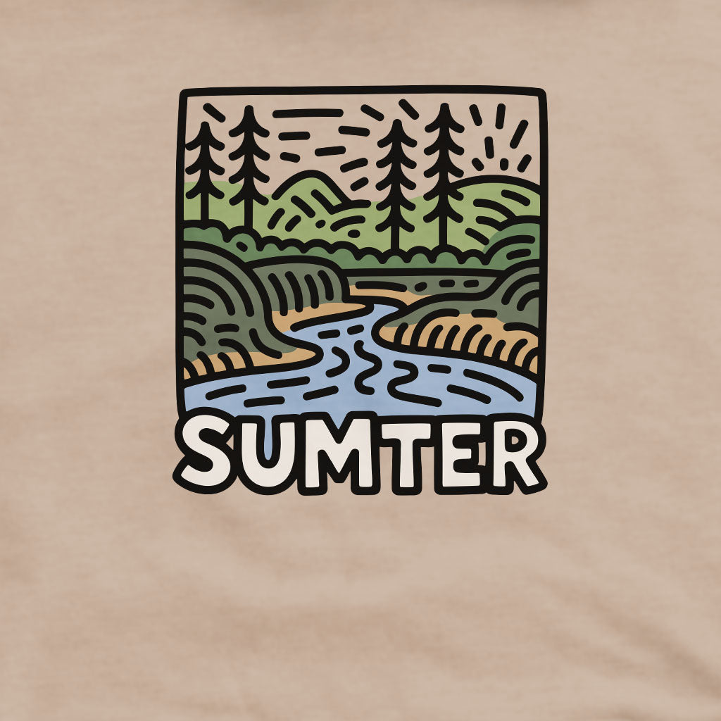 Sumter National Forest Crewneck Sweatshirt Adventure and Outdoors Themed Sweatshirt
