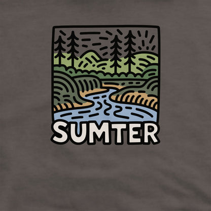 Sumter National Forest Crewneck Sweatshirt Adventure and Outdoors Themed Sweatshirt