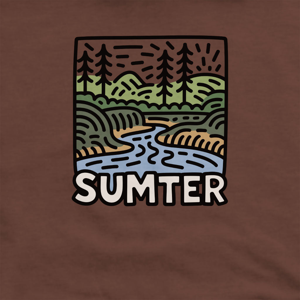 Sumter National Forest Crewneck Sweatshirt Adventure and Outdoors Themed Sweatshirt