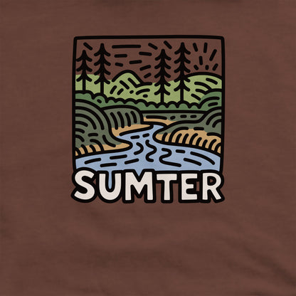 Sumter National Forest Crewneck Sweatshirt Adventure and Outdoors Themed Sweatshirt