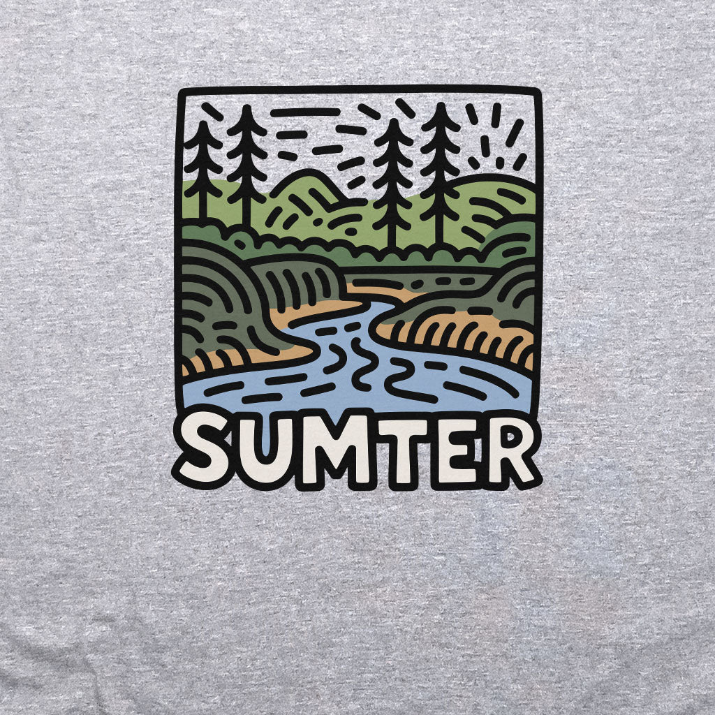 Sumter National Forest Crewneck Sweatshirt Adventure and Outdoors Themed Sweatshirt