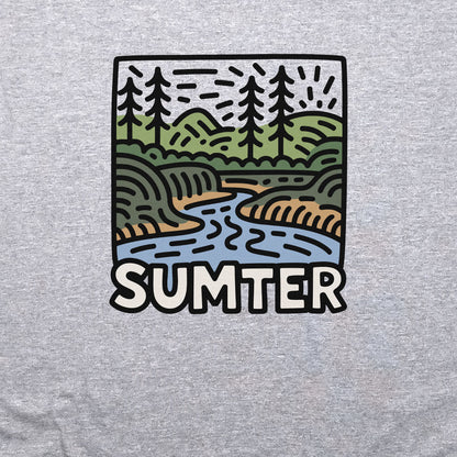 Sumter National Forest Crewneck Sweatshirt Adventure and Outdoors Themed Sweatshirt