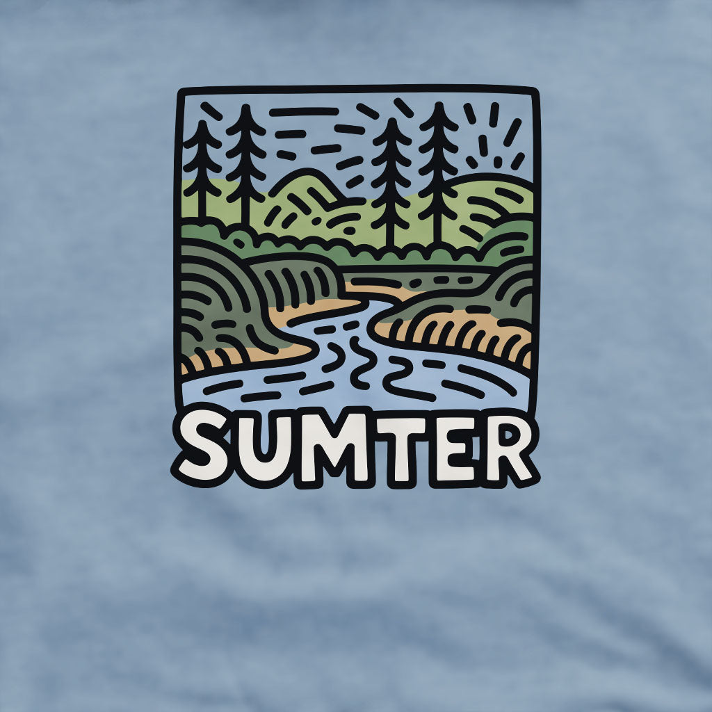 Sumter National Forest Crewneck Sweatshirt Adventure and Outdoors Themed Sweatshirt