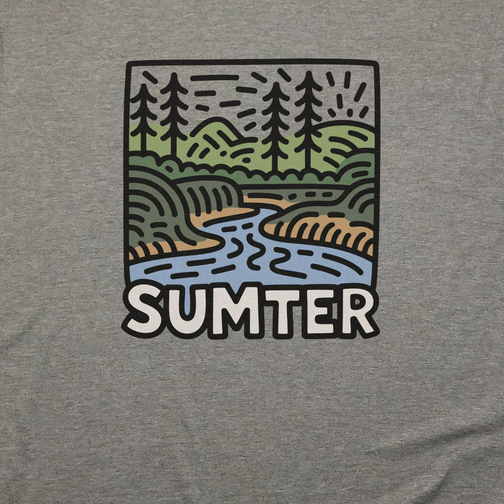 Sumter National Forest T-Shirt Adventure and Outdoors Themed T-Shirt