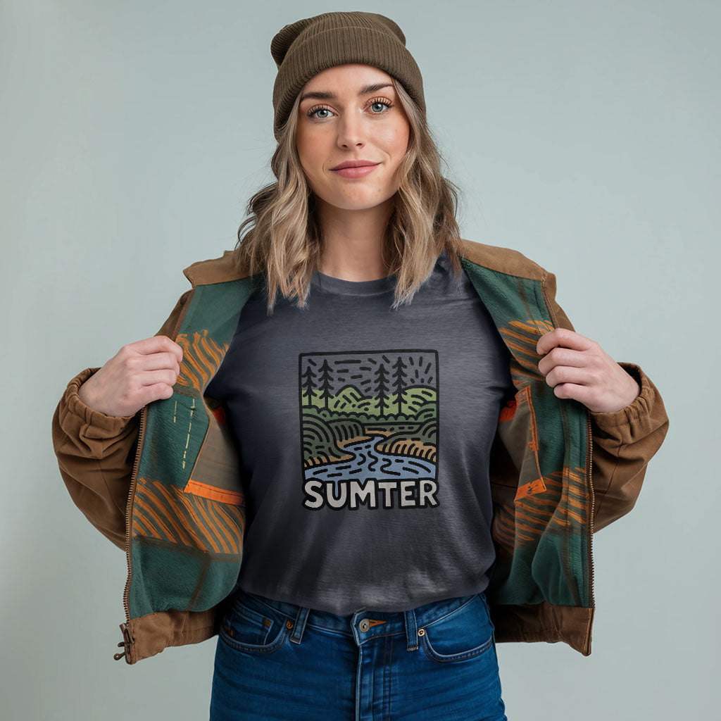 Sumter National Forest T-Shirt Adventure and Outdoors Themed T-Shirt