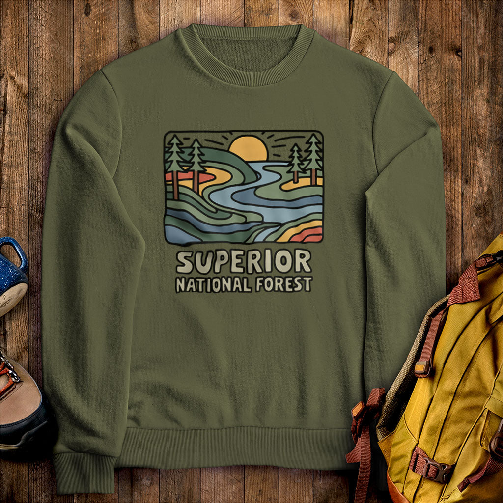 Superior National Forest Crewneck Sweatshirt