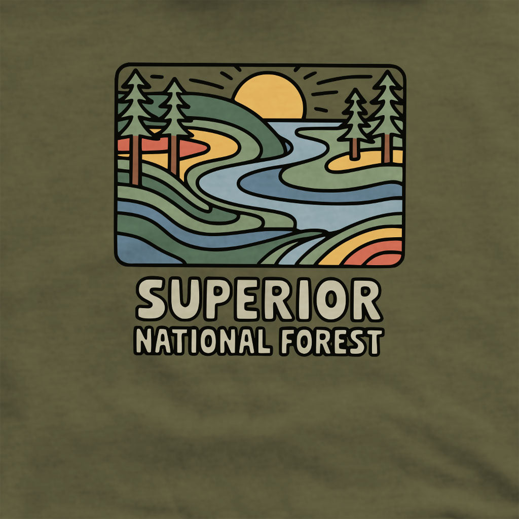 Superior National Forest Crewneck Sweatshirt