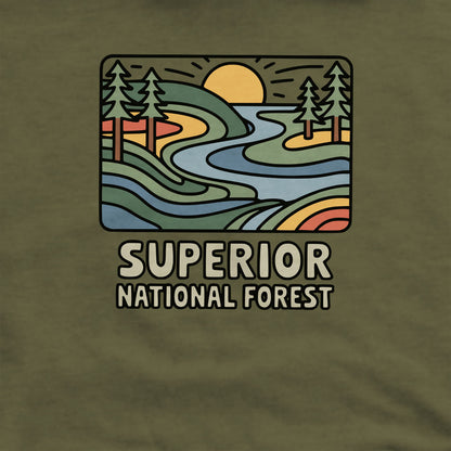 Superior National Forest Crewneck Sweatshirt