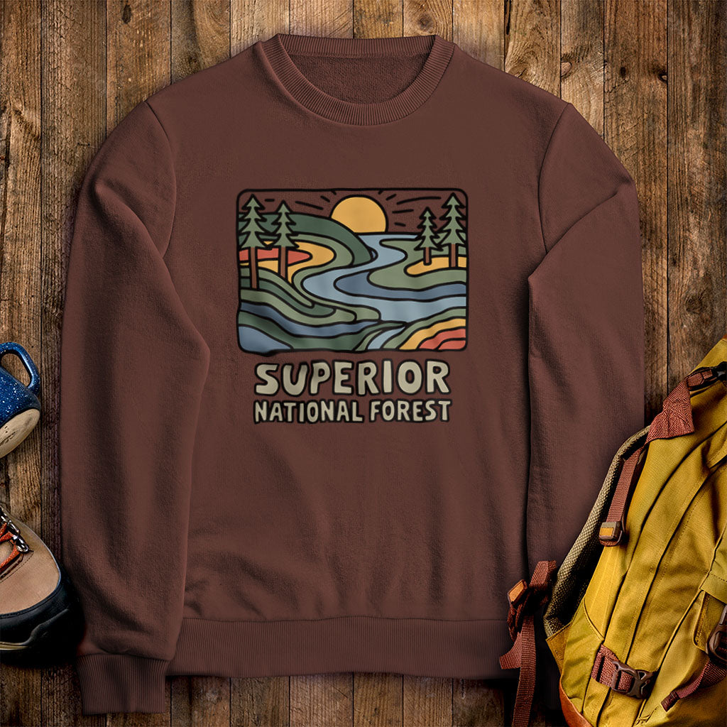 Superior National Forest Crewneck Sweatshirt