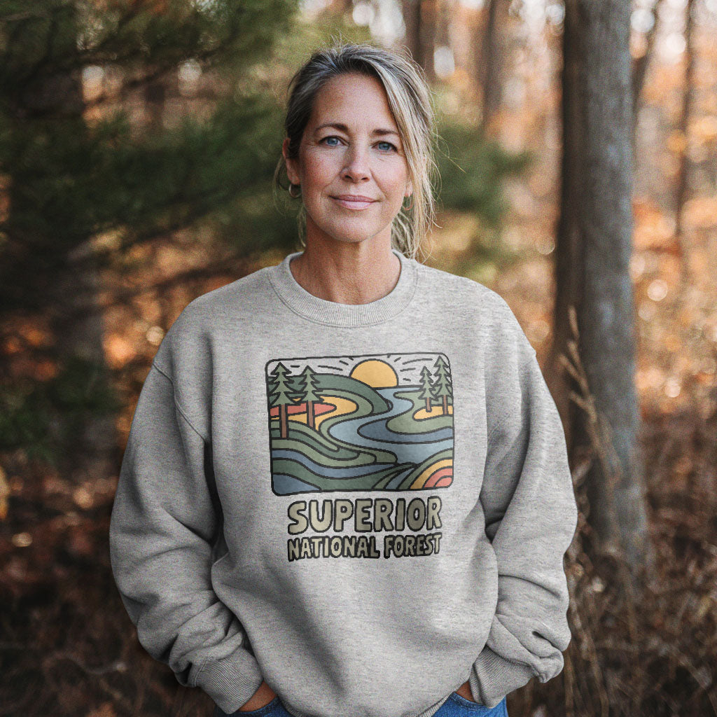 Superior National Forest Crewneck Sweatshirt