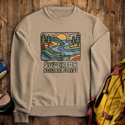 Superior National Forest Crewneck Sweatshirt