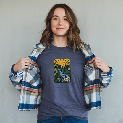 Huron National Forest T-Shirt Adventure and Outdoors Themed T-Shirt