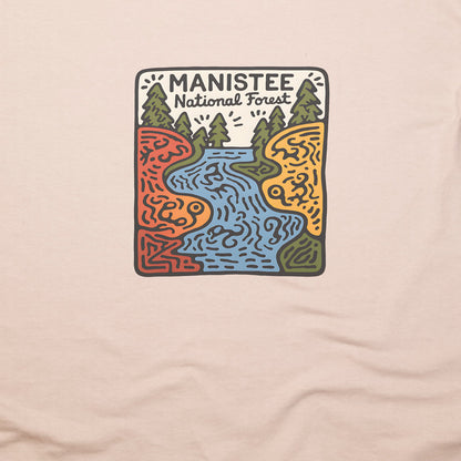 Manistee National Forest T-Shirt Adventure and Outdoors Themed T-Shirt