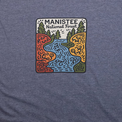 Manistee National Forest T-Shirt Adventure and Outdoors Themed T-Shirt