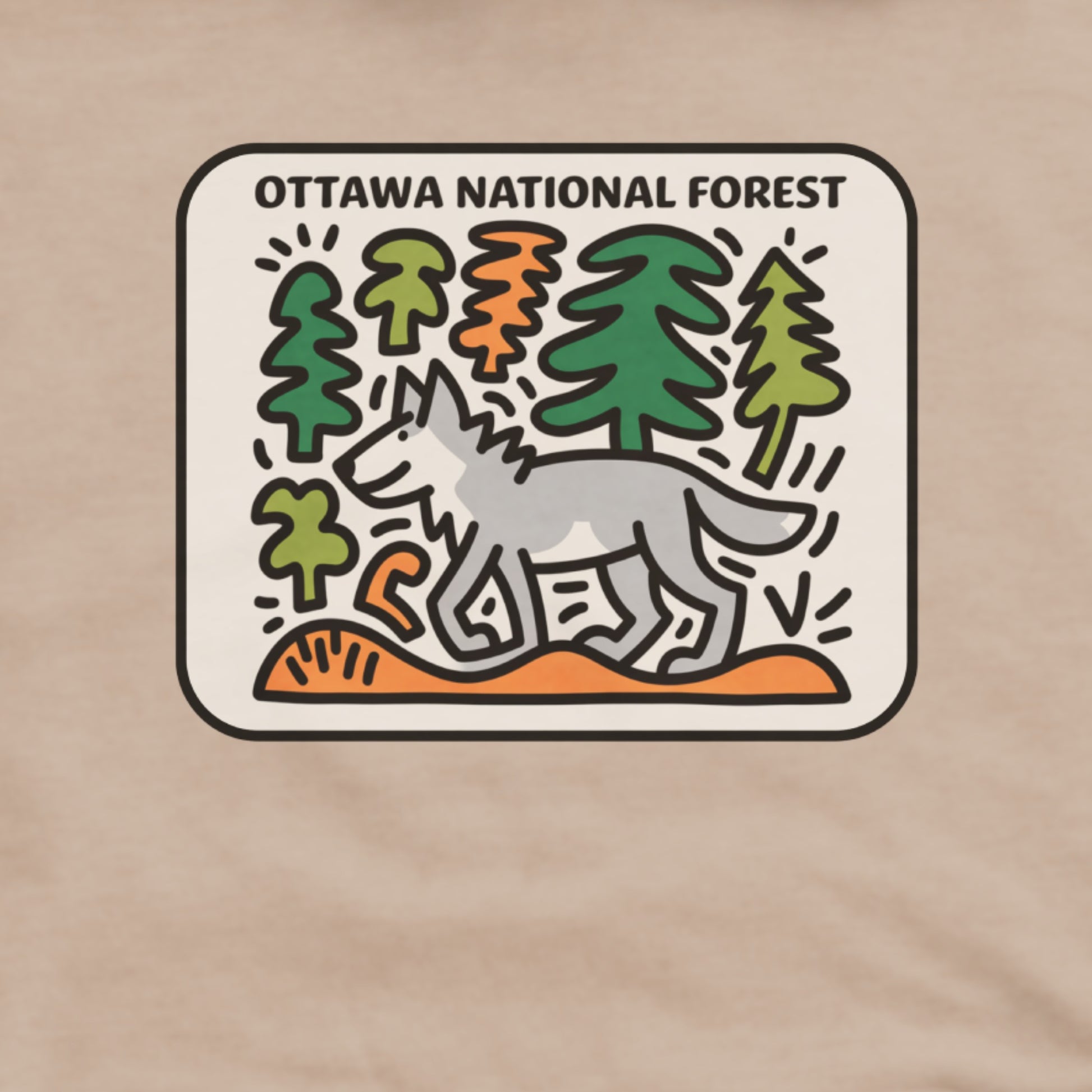 Ottawa National Forest Hoodie Adventure and Outdoors Themed Hoodie