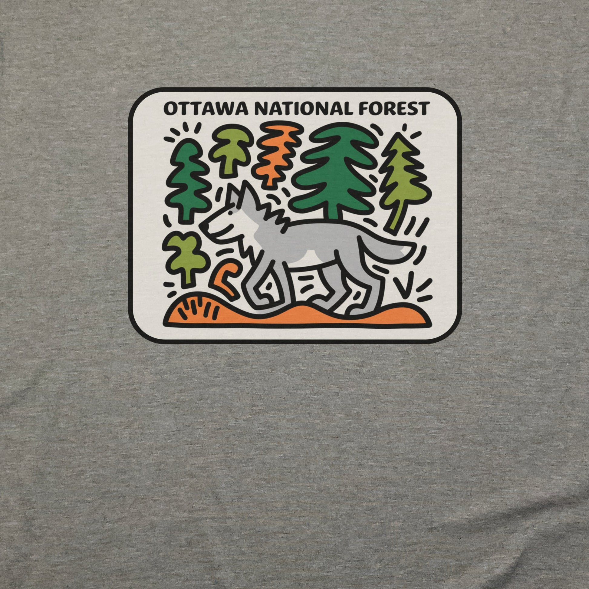 Ottawa National Forest T-Shirt Adventure and Outdoors Themed T-Shirt