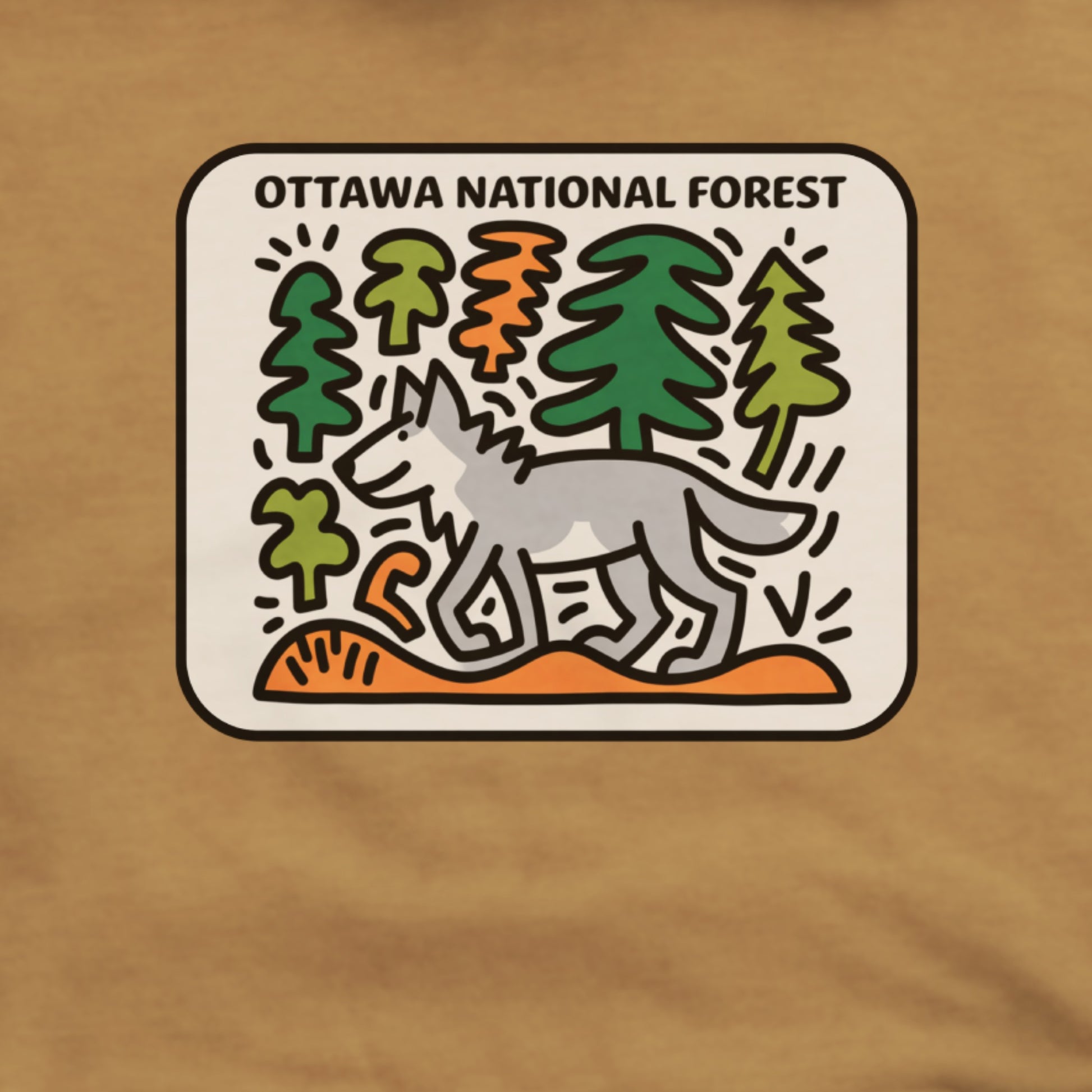 Ottawa National Forest Hoodie Adventure and Outdoors Themed Hoodie