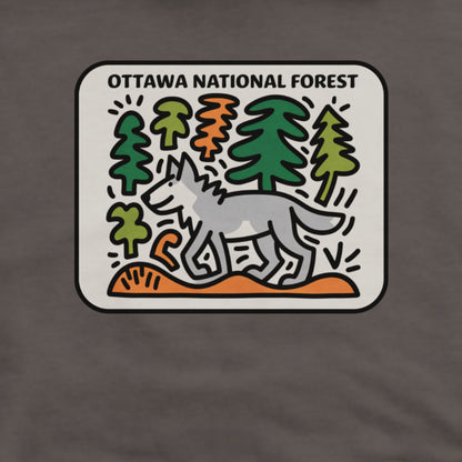 Ottawa National Forest Hoodie Adventure and Outdoors Themed Hoodie