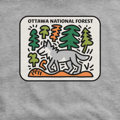 Ottawa National Forest Hoodie Adventure and Outdoors Themed Hoodie