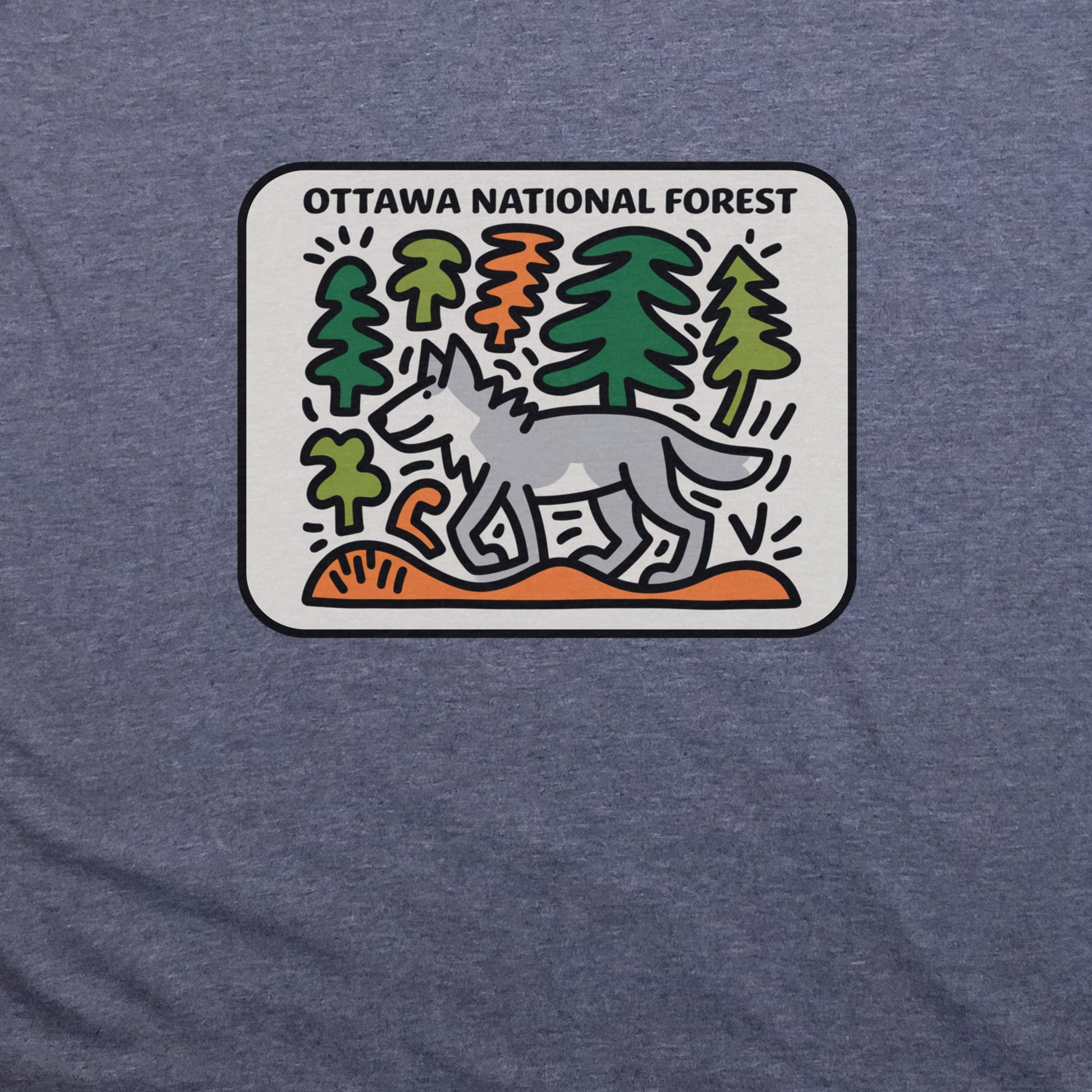 Ottawa National Forest T-Shirt Adventure and Outdoors Themed T-Shirt