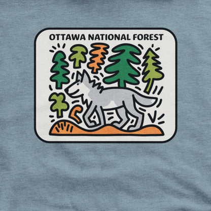 Ottawa National Forest Hoodie Adventure and Outdoors Themed Hoodie