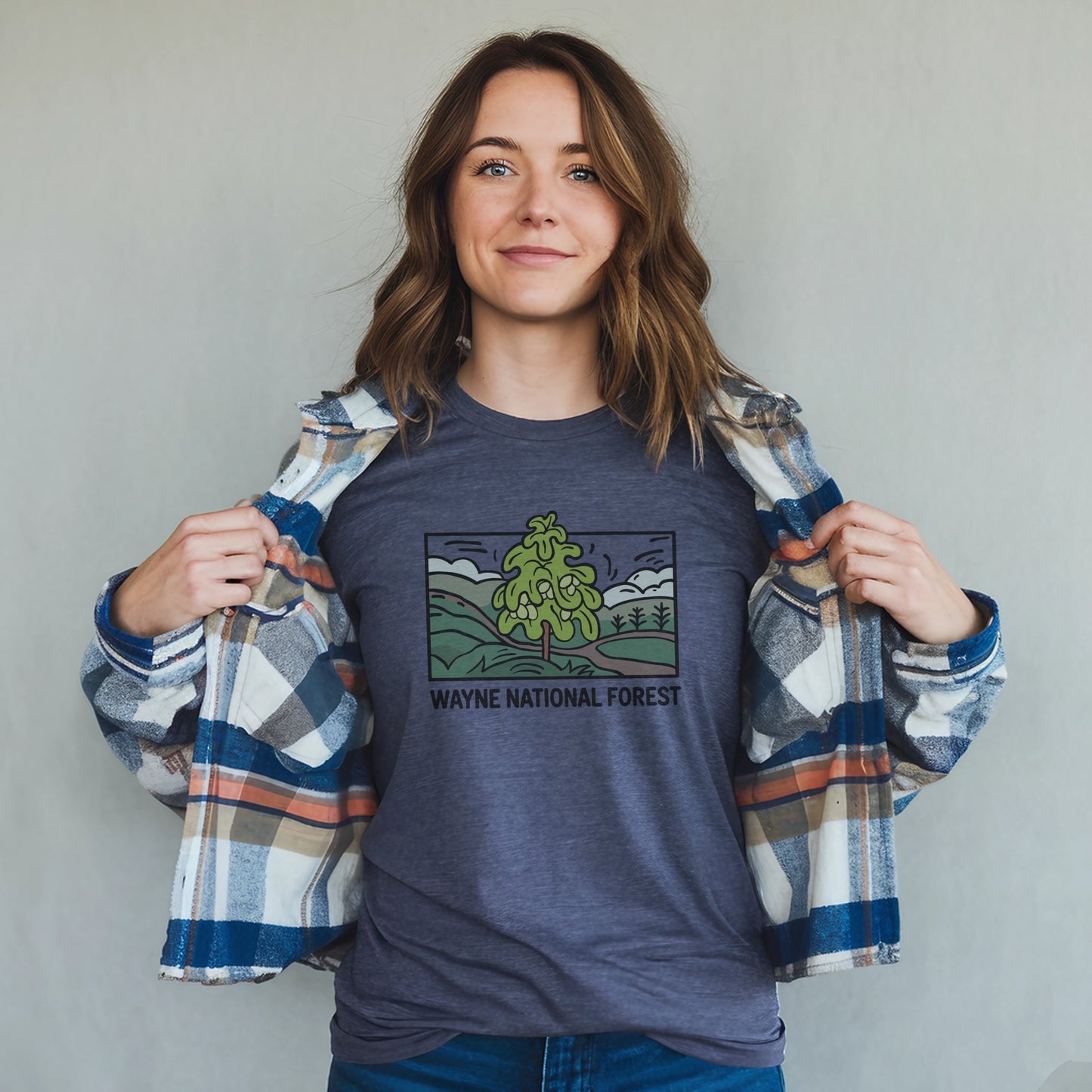 Wayne National Forest T-Shirt Adventure and Outdoors Themed T-Shirt